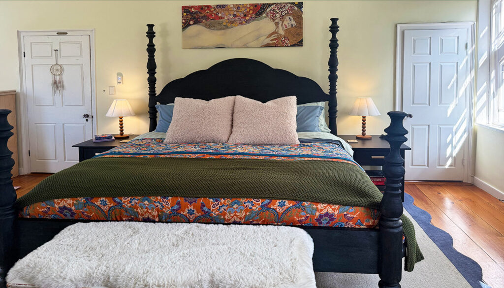 starlit room bed